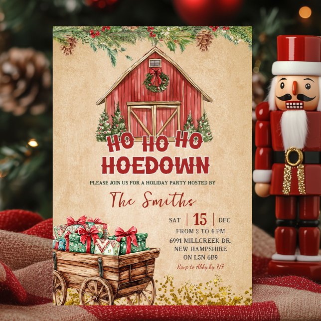 Winter Animals Aurora Bow Coquette Gir Baby Shower Invitation (Creator Uploaded)