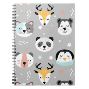 Winter Animals Notebook