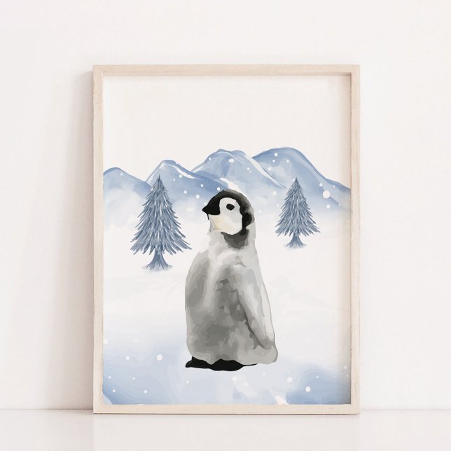 Winter Arctic Animal Penguin Nursery Wall Decor (Winter Arctic Animal Penguin Nursery Wall Decor)