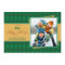 Winter Argyle Happy Holidays Flat Card (green)