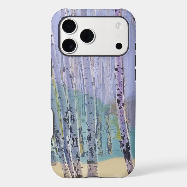 Winter Aspen Woodland Personalize Your (Back)