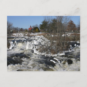 Winter at Cargill Falls Postcard