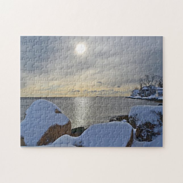 Winter at Indian Cove Puzzle (Horizontal)
