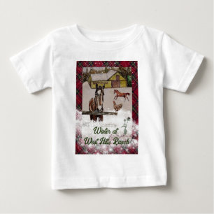 WINTER AT WEST HILLS RANCH BABY T-Shirt