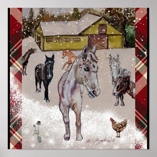 WINTER AT WEST HILLS RANCH  POSTER (Front)