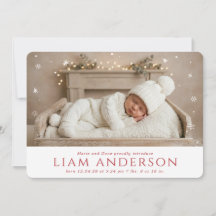 Winter Baby Berry Announcement