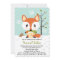 Winter Baby Fox in Diapers Baby Shower