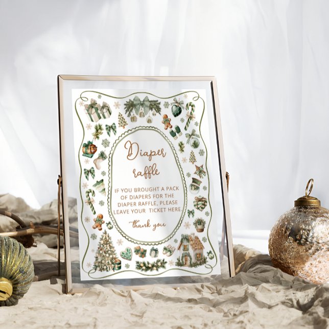 Winter Baby It's Cold Outside Diaper Raffle Poster (Creator Uploaded)