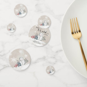 Winter Baby Shower Confetti