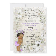 Winter Baby Shower Girl,brunette,Winter Wonderland