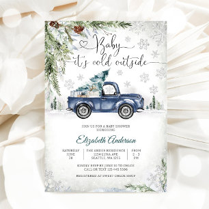 Winter Baby Shower Invitation