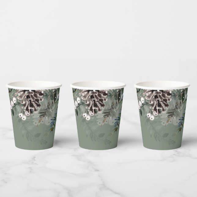 Winter Baby Shower  Paper Cups (Multi)