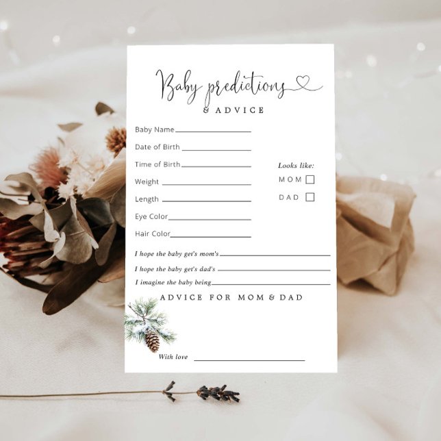 Winter Baby Shower Predictions Advice (Creator Uploaded)