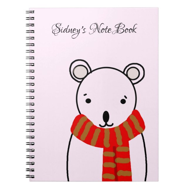 Winter Bear Notebook (Front)