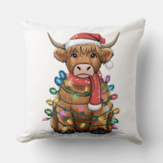 Winter Bear Throw Pillow