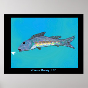 Winter Beauty Framed Poster