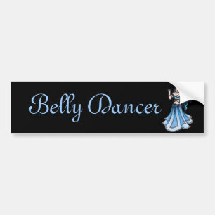 Winter Belly Dancer Sticker