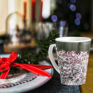 Winter Berries Latte Mug