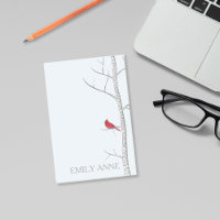 Winter Birch Post it Notes