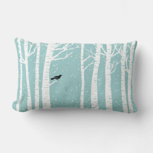 Winter Birch Reversible Pillow