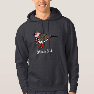 Winter bird hoodie