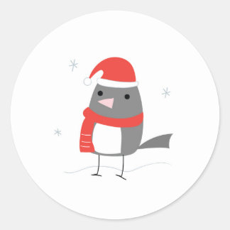 Winter Bird Sticker