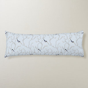 Winter BIrds Body Cushion