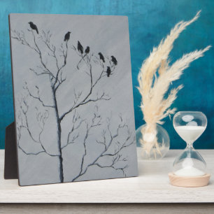Winter Birds Plaque
