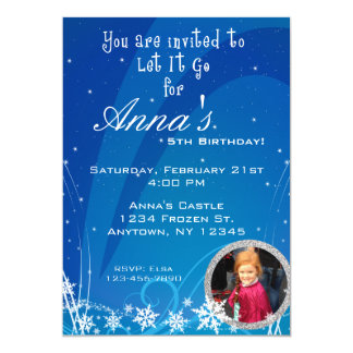 winter birthday invitations