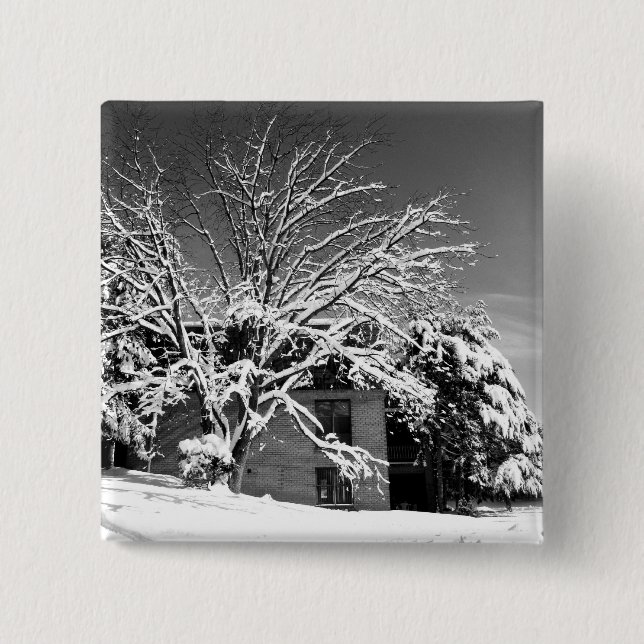 Winter Blast B+W 15 Cm Square Badge (Front)