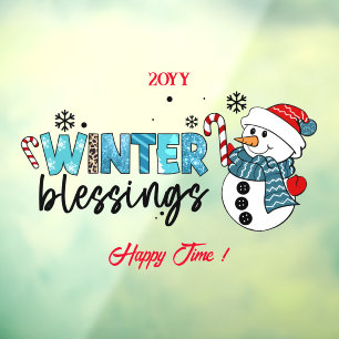 Winter Blessings Customize