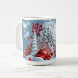 Winter Blossom Composition Coffee Mug