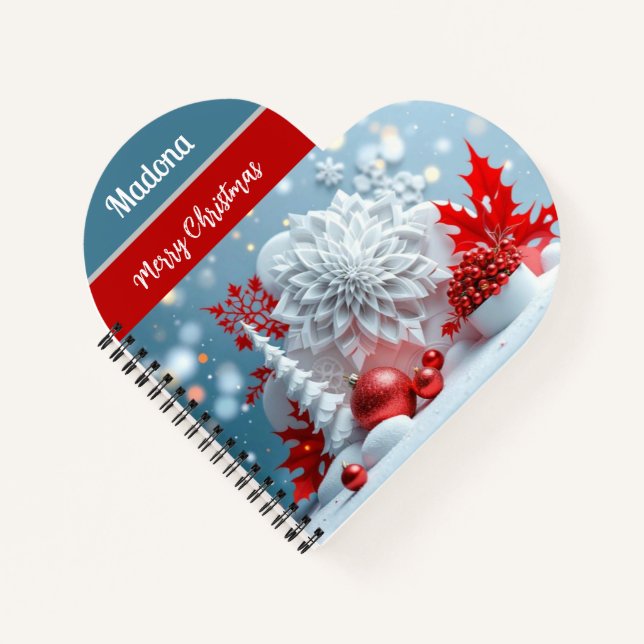 Winter Blossom Composition Notebook (Front)