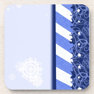 Winter Blue Coaster