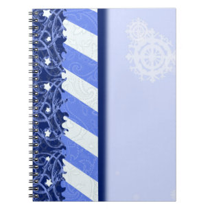 Winter Blue Notebook