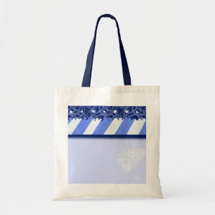 Winter Blue Tote Bag