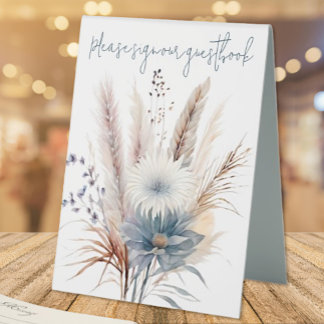 Winter Boho Floral Wedding | White