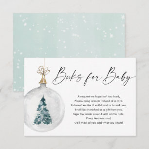 Winter books for baby gender neutral book request enclosure card