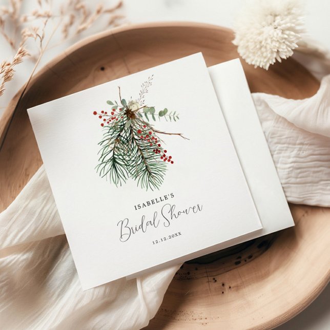 Winter Botanical Napkin (Creator Uploaded)