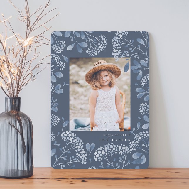 Winter Bouquet | Hanukkah Photo Card (Creator Uploaded)