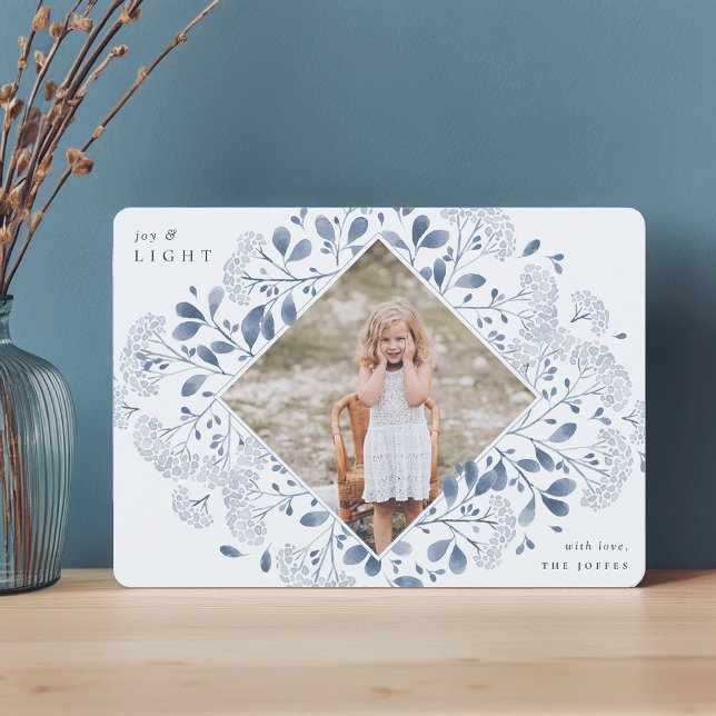 Winter Bouquet | Hanukkah Photo Holiday Card (Creator Uploaded)