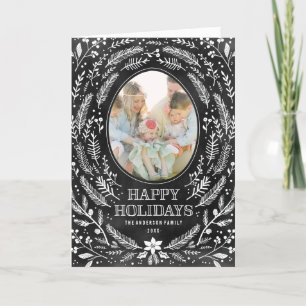 Winter Branches   Holiday Photo Card