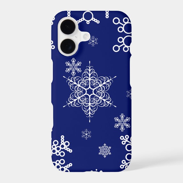 Winter breeze Cool Snowflakes Pattern (Back)