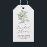 Winter Bridal Shower Favour Tag – Greenery & Red<br><div class="desc">Complete your winter bridal shower theme with these personalised favour tags, featuring elegant watercolor greenery and red berry artwork. Perfect for attaching to candles, cocoa kits, or handmade gifts, these tags add a thoughtful touch to your bridal shower favours. Whether you're looking for bridal shower ideas gift related or crafting...</div>