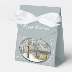 winter bridge favour box