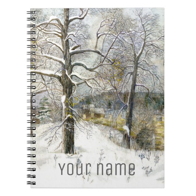 winter bridge notebook (Front)