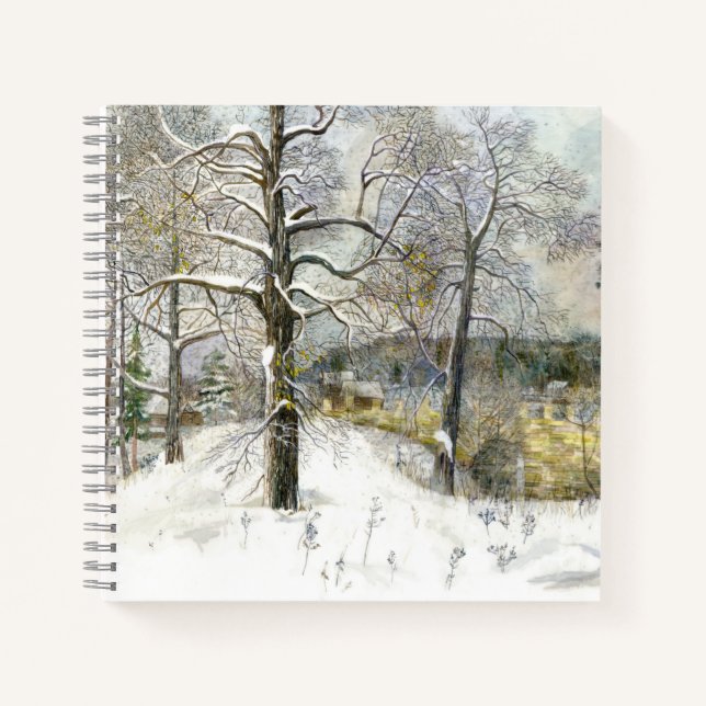 winter bridge notebook (Front)