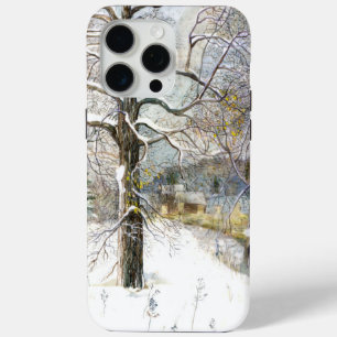 Winter bridge Watercolor iPhone 15 Pro Max Case