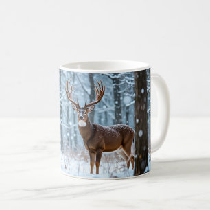 Winter Buck Coffee Mug