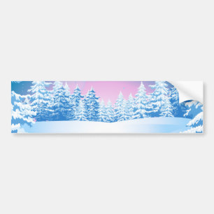 Winter Bumper Sticker